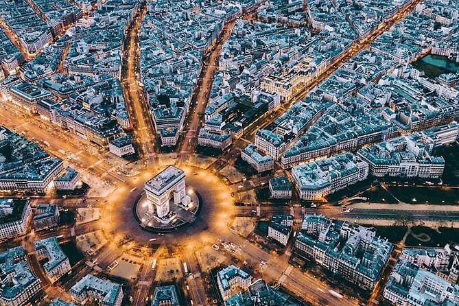 Arc de Triomphe Priority Tickets - Optional Private Guide - The rooftop view puts Paris in perspective