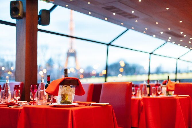Bateaux Mouches Dinner Cruise on the Seine River in Paris - Paris by night from the Seine