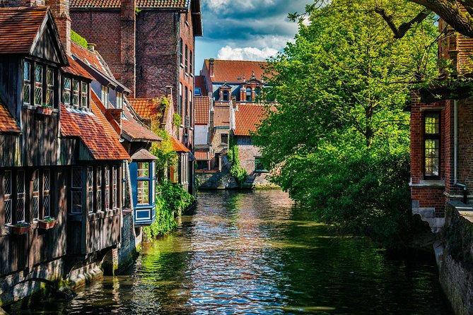 Bruges Guided or Audio Trip with Canal Cruise Option from Paris - The Canal Cruise from Rozenhoedkaai