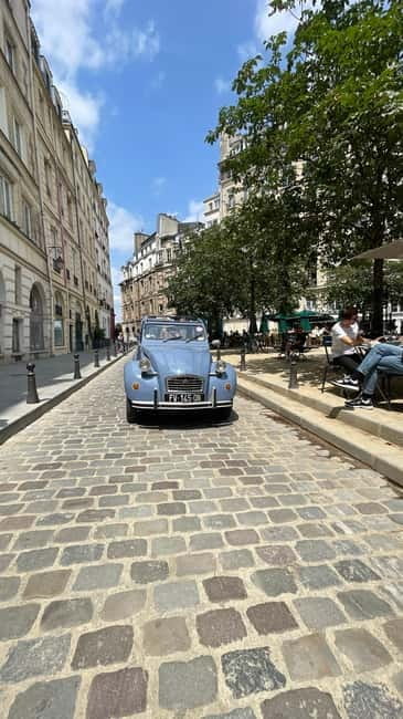 Classic 2CV Tour paris 2h - Trocadéro, the Arc de Triomphe, and the Champs-Élysées
