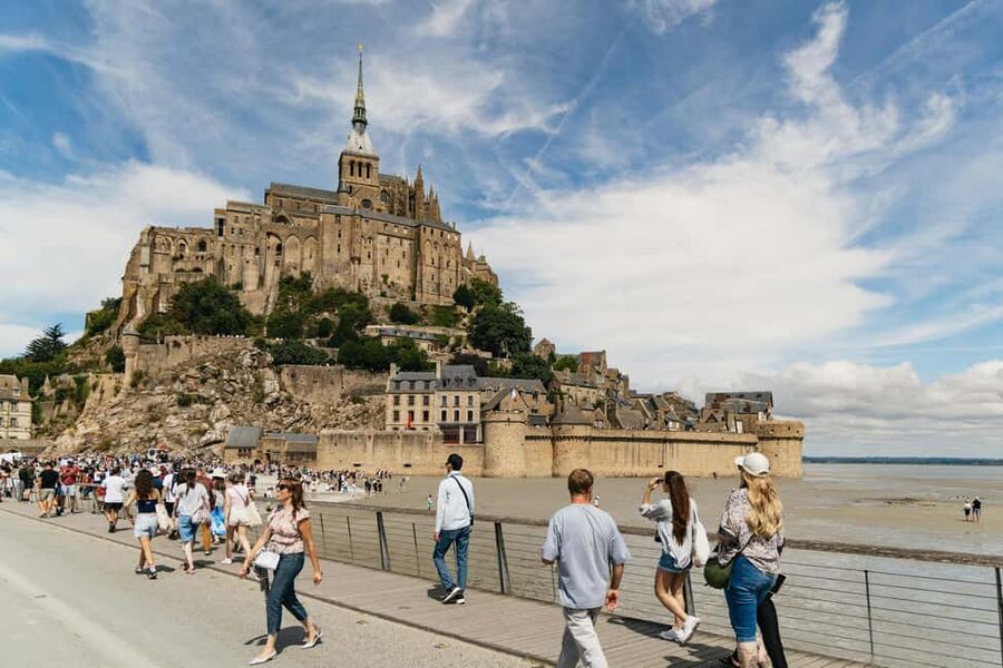 Day Trip to Mont-Saint-Michel from Paris - Crossing to the medieval island