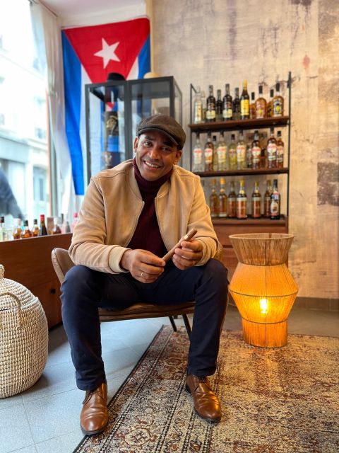 Découverte de rhum et cigare cubain - The ritual of lighting and tasting