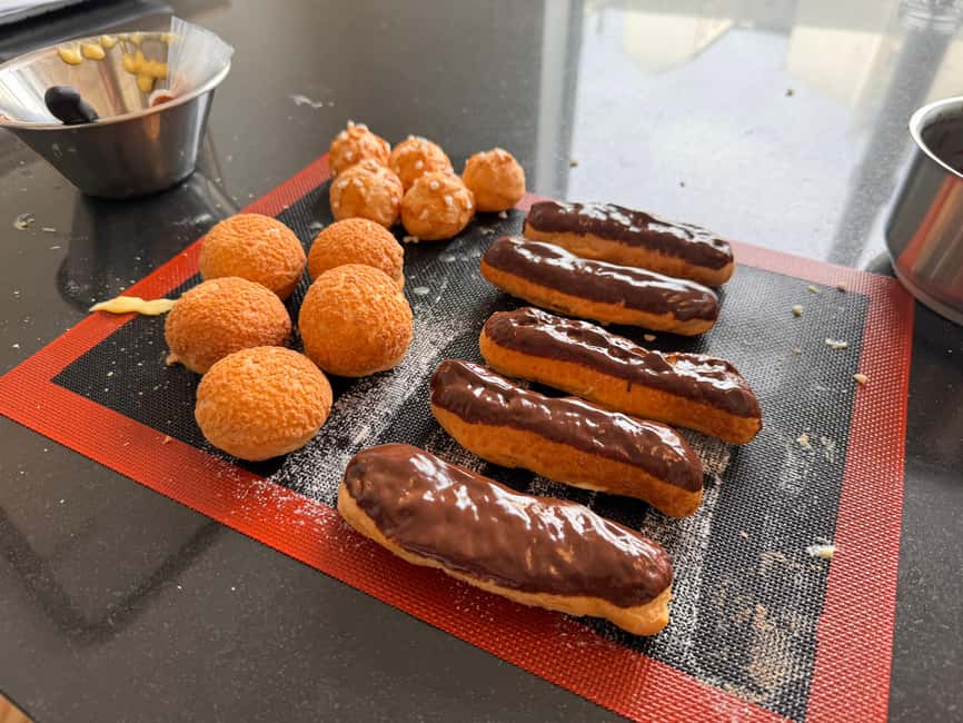 Eclair Baking Class with A Pastry Chef - A small class with room for questions