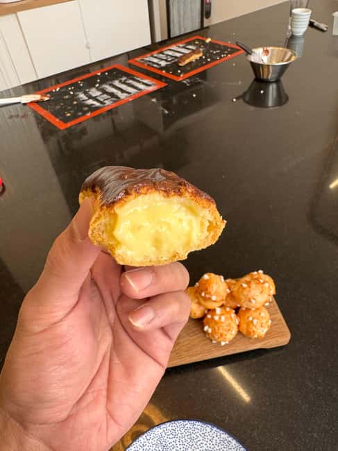 Eclair Baking Class with A Pastry Chef - Timing, arrival, and accessibility