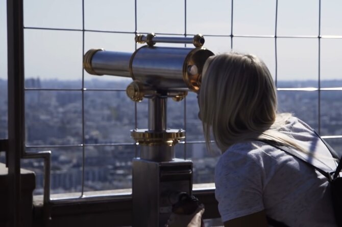 Eiffel Tower Climbing Tour with Summit Access - First floor: the glass floor and a quieter view