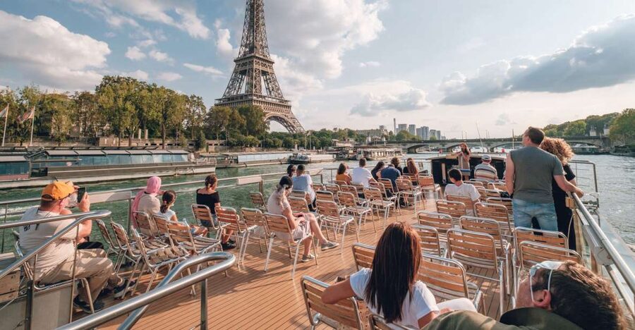 From Disneyland Paris: Paris Day Trip and Sightseeing Cruise - The Eiffel Tower meeting point