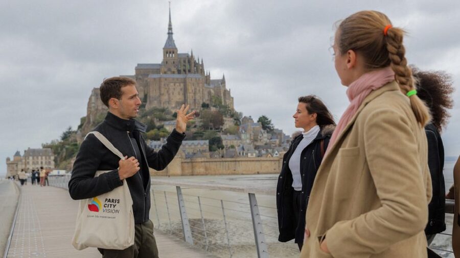 From Paris: 2-Day Normandy & Brittany Tour - The guide, coach, and pace