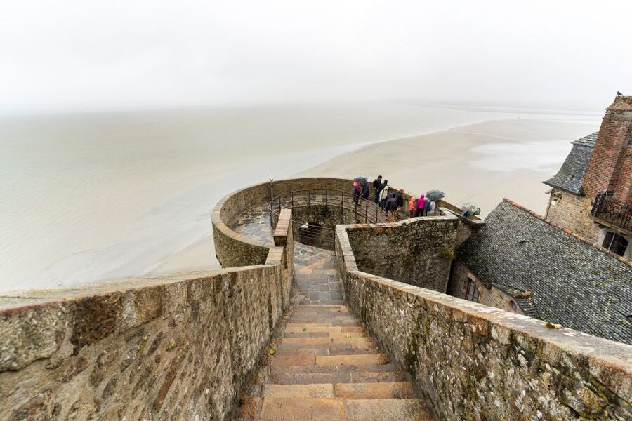 From Paris: Mont Saint Michel Day Trip with a Guide - Climbing to the abbey