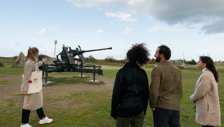 From Paris: Normandy D-Day Beaches Day Trip with Lunch - Arromanches explains how the Allies kept moving