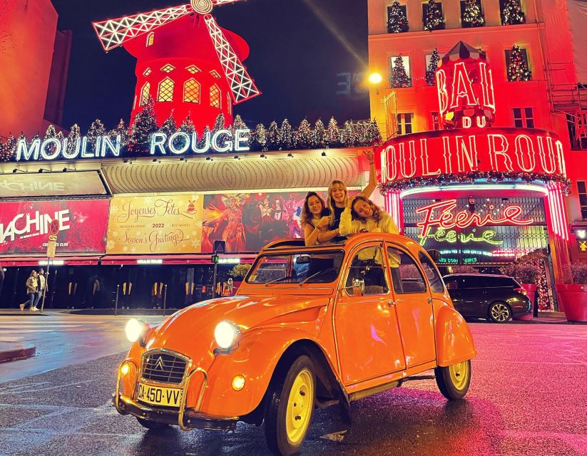 Guided Tour of Paris in Classic Convertible - Film locations and small streets