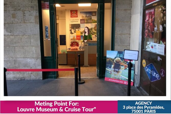 Louvre Museum and Seine River Cruise Tickets by e-mail - The masterpieces on the suggested route