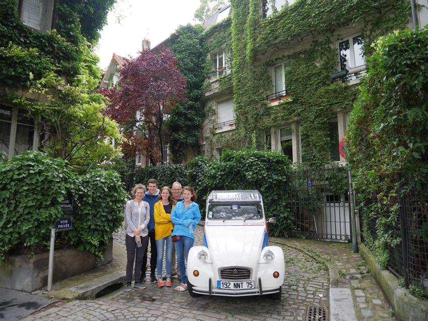 Off-the-Beaten Track in Paris: 2-Hour Vintage 2CV Tour - Comfort, weather, and photography