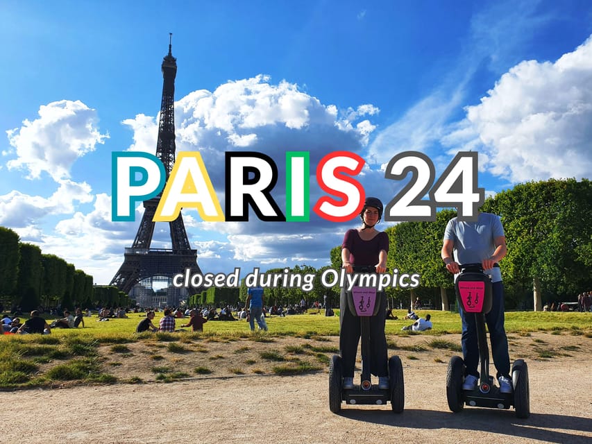 Paris: 1,5 hour Guided Segway Tour - École-Militaire and the first view of the Eiffel Tower