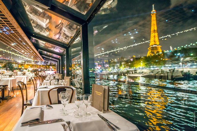 Paris 3-Courses Gourmet Dinner Seine River Cruise with Champagne - Boarding near Musée d’Orsay