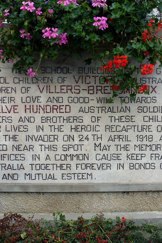 Paris: Anzac Day Day Tour to Villers Bretonneux - Why Villers-Bretonneux matters on Anzac Day