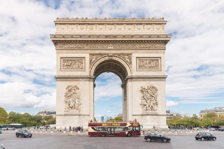 Paris: Arc de Triomphe Ticket & Big Bus Hop-on Hop-off Tour - What this Paris ticket actually gives you
