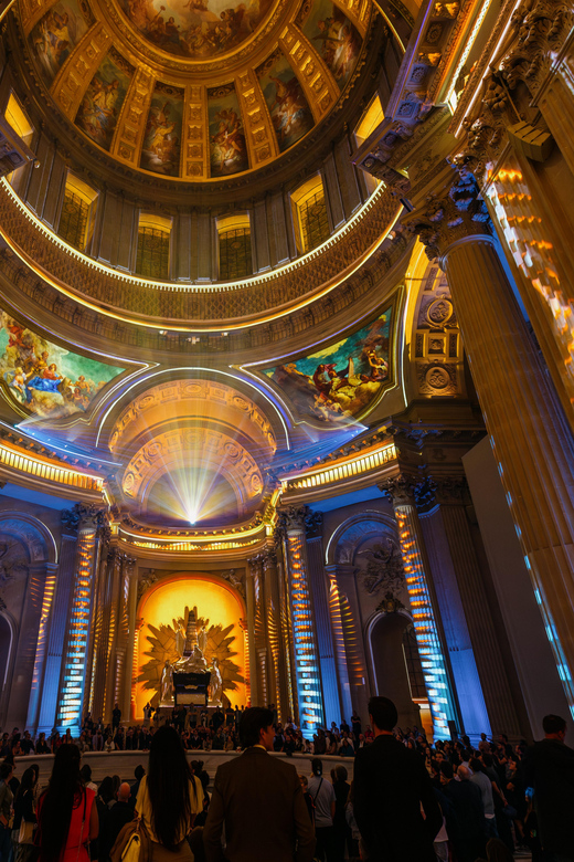 Paris: Aura Invalides Immersive Experience Entry Ticket - The first view inside the Dome