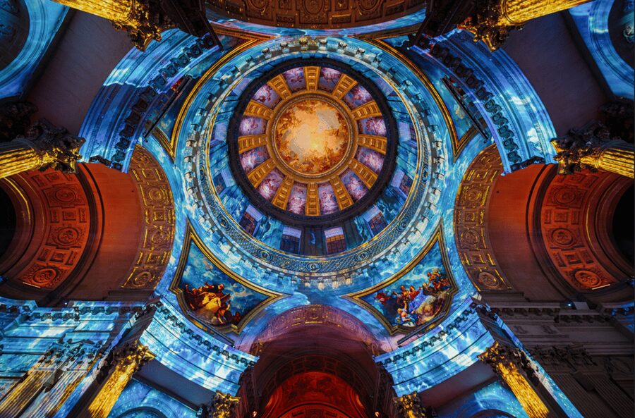 Paris: Aura Invalides Immersive Experience Entry Ticket - The three-part light and music show