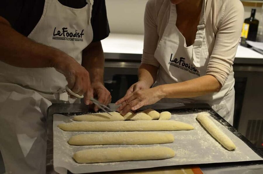 Paris: Baguette and French Breads Class - Mixing and proofing: where patience begins