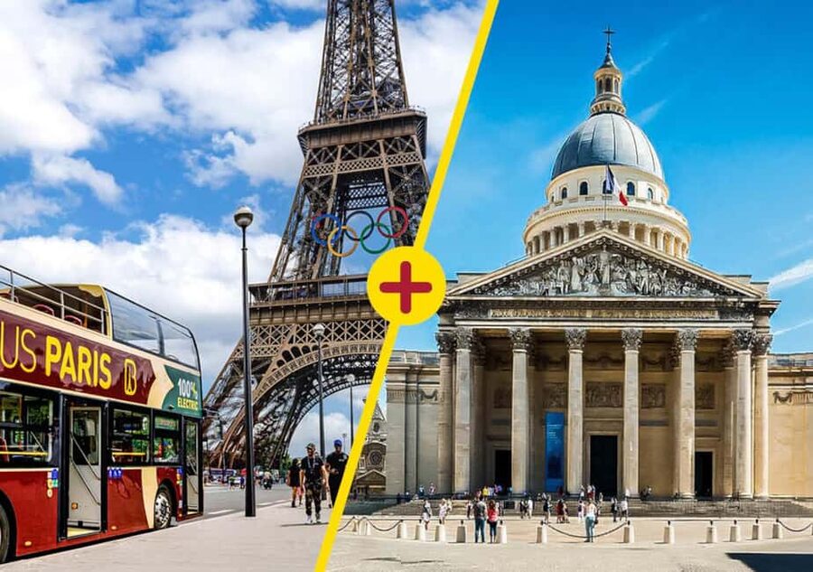 Paris: Big Bus Hop-on Hop-off Tour and Pantheon entrance - Key points to know before you book