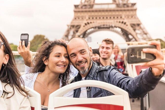 Paris Big Bus Hop-On Hop-Off Tour with Optional River Cruise - The full Red Route, stop by stop