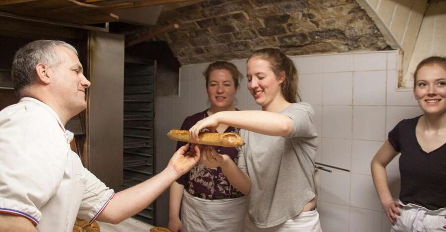 Paris: Bread and Croissant-Making Class - Mixing dough and learning the baker’s small tricks