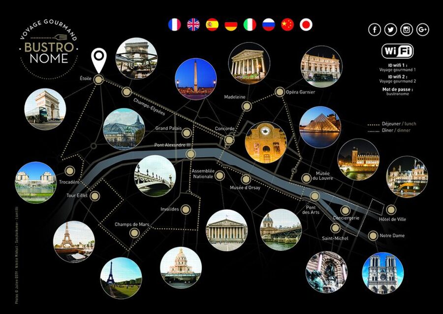 Paris: Bustronome Gourmet Dinner Tour - The audio guide is useful, but not a live tour