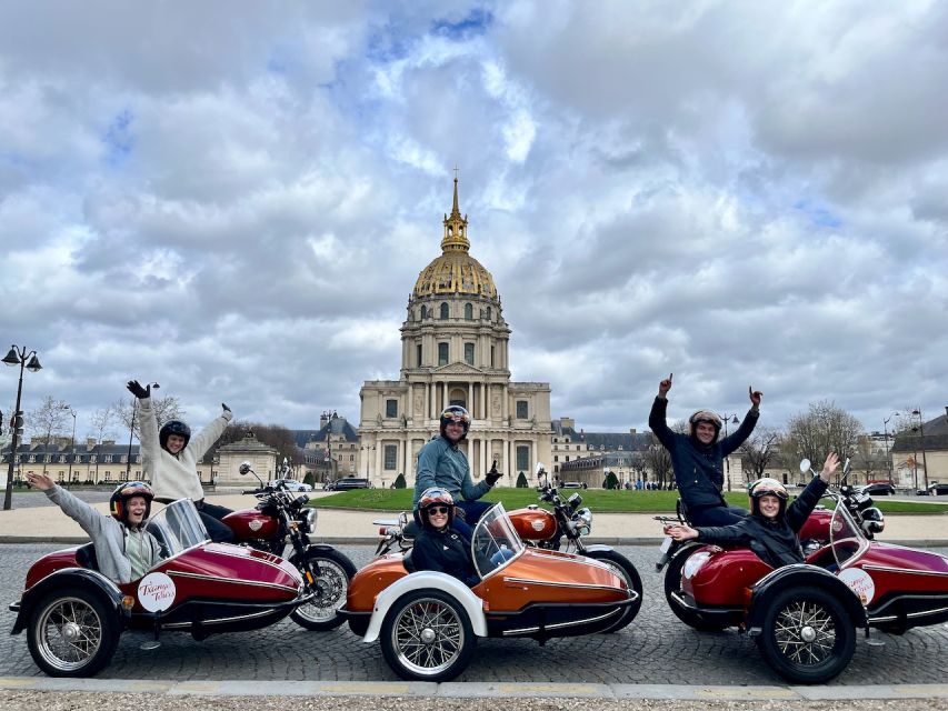Paris by sidecar 1HR Tour - Les Invalides and the city’s military story