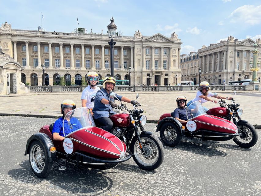 Paris by sidecar 1HR Tour - Who will get the most from this hour