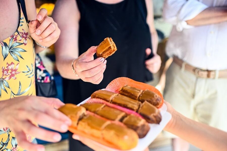 Paris: Chocolate and Pastry Tour with Tastings - Artisan chocolate in a Paris specialty shop