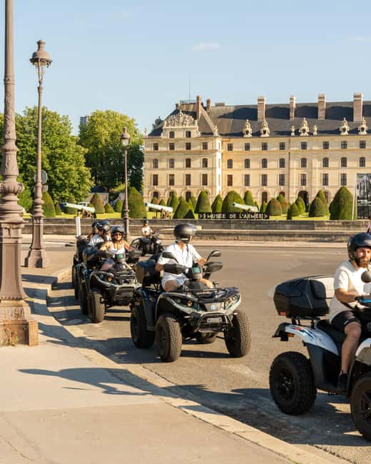 Paris: City Highlights Guided Quad Tour - Starting beside the florist