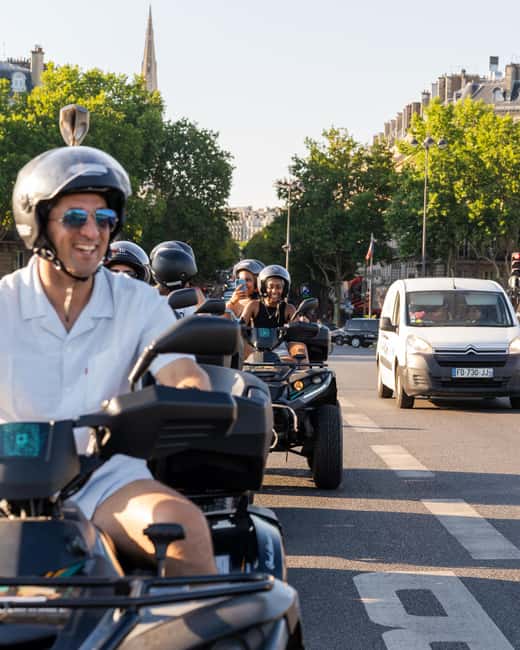 Paris: City Highlights Guided Quad Tour - Through the Arc de Triomphe and Champs-Élysées
