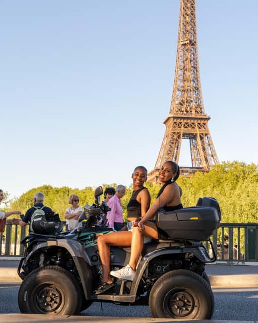 Paris: City Highlights Guided Quad Tour - Gasoline or electric quad?