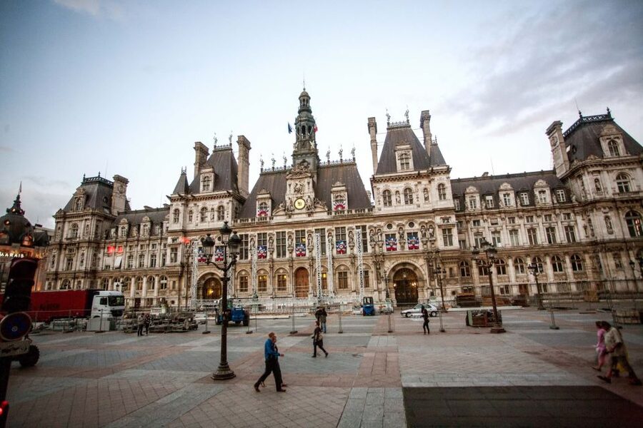 Paris: City Tour by Bus with Eiffel Tower & Optional Summit - Paris by night from a comfortable bus
