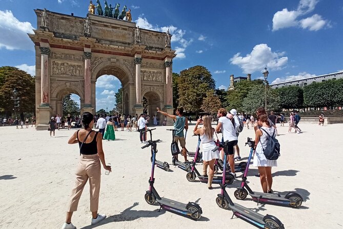 Paris City Tour by E-Scooter with Fun Guide (Small groups) - Key points at a glance
