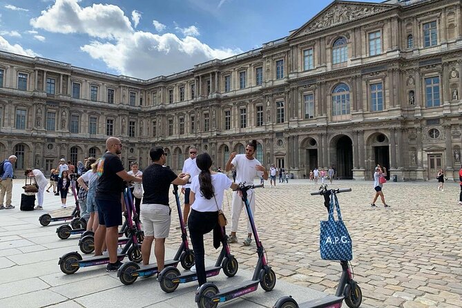 Paris City Tour by E-Scooter with Fun Guide (Small groups) - Riding the Seine toward Pont Alexandre III