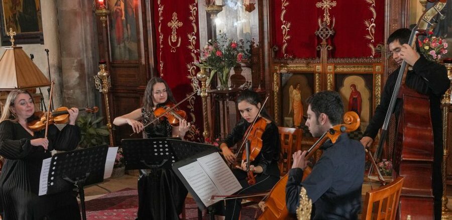 Paris: Classical Music Concert in Saint-Julien-le-Pauvre - The sound of strings, soprano, and stone