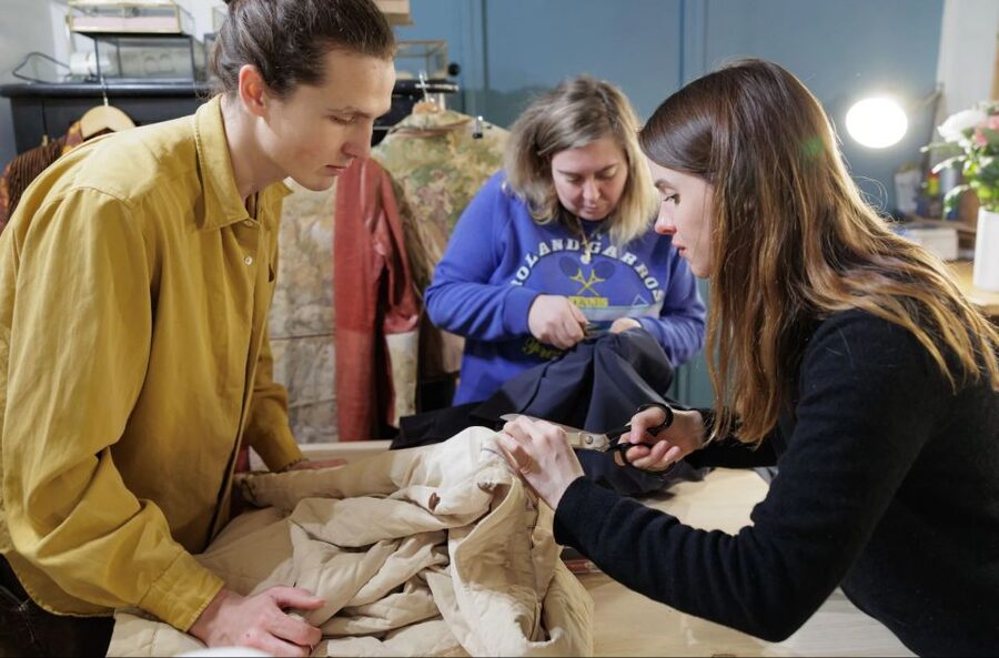 Paris: Couture workshop, upcycle your own jacket - Learning patchwork, cutout, and embroidery