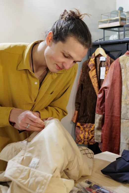 Paris: Couture workshop, upcycle your own jacket - Choosing your jacket and design direction