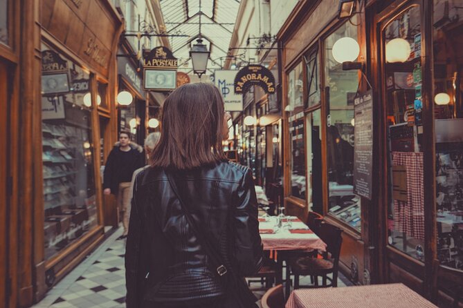 Paris Covered Passages Walking Tour plus Seine Cruise Option - Passage Jouffroy is the cleanest study in glass and iron
