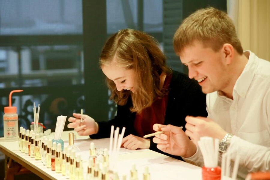 Paris: Create your Signature Scent Perfume Workshop - Choosing from 60 scent materials