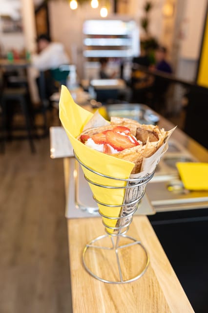 Paris: Crepes and cider tasting Experience - What you actually eat at Crêperie Élo