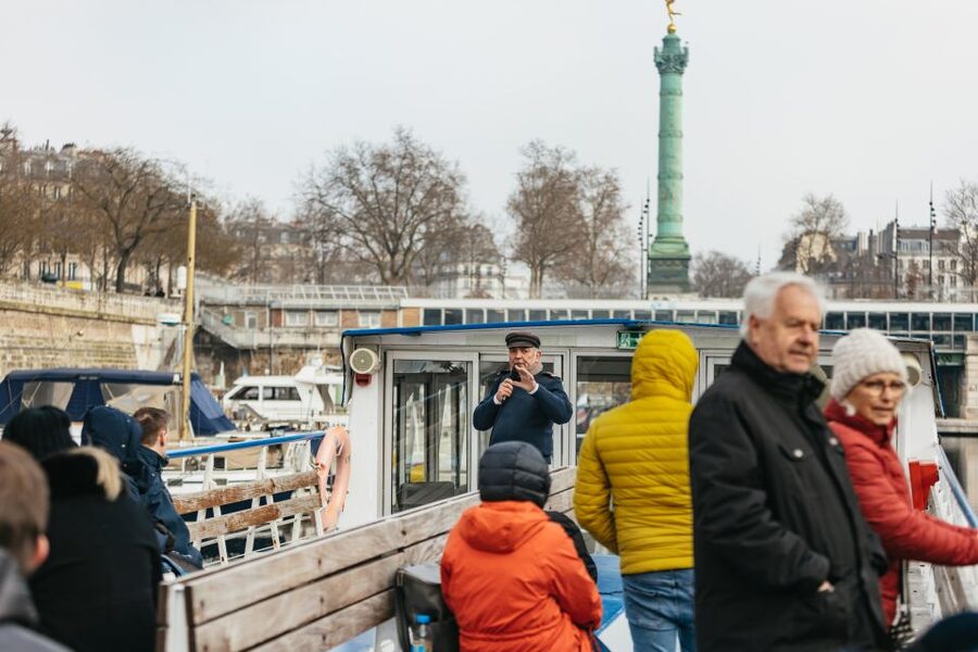 Paris: Cruise on the Saint-Martin Canal and the Seine River - The mile-long tunnel under Paris