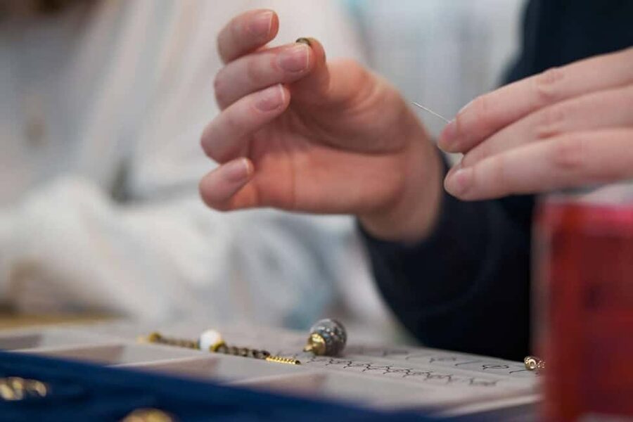 Paris: Custom Souvenir Bracelet Workshop - A Calm Setting With Quality Materials