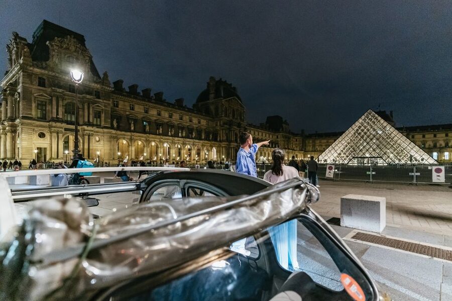 Paris: Discover Paris by Night in a Vintage Car with a Local - Starting with Paris as the lights come on