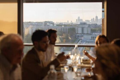 Early Dinner at Madame Brasserie in the Eiffel Tower