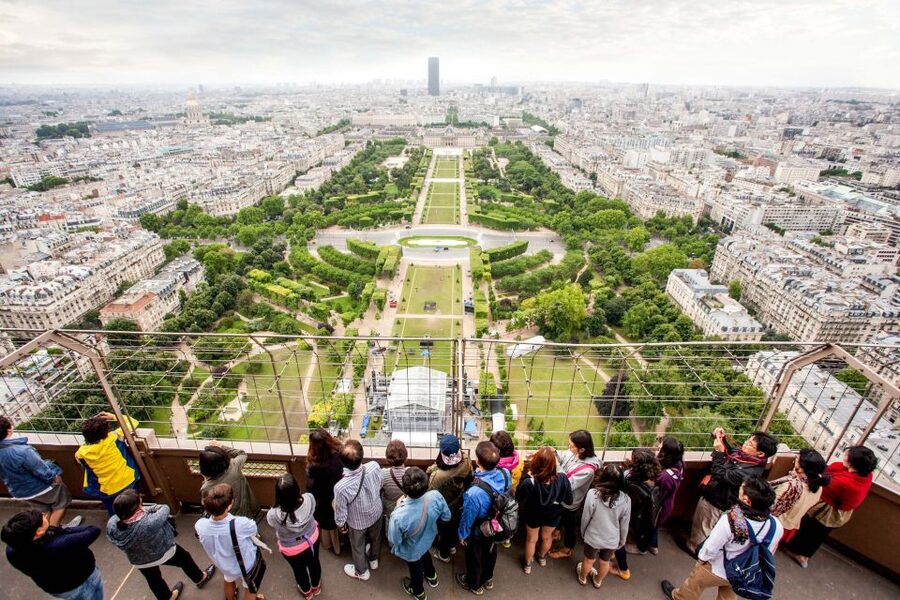 Paris: Eiffel Tower Access by Elevator & Seine River Cruise - The free-time portion inside the Eiffel Tower