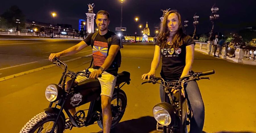 Paris: Eiffel Tower and Notre Dame Night Tour by E-Bike - Starting at 10 Rue de la Paix