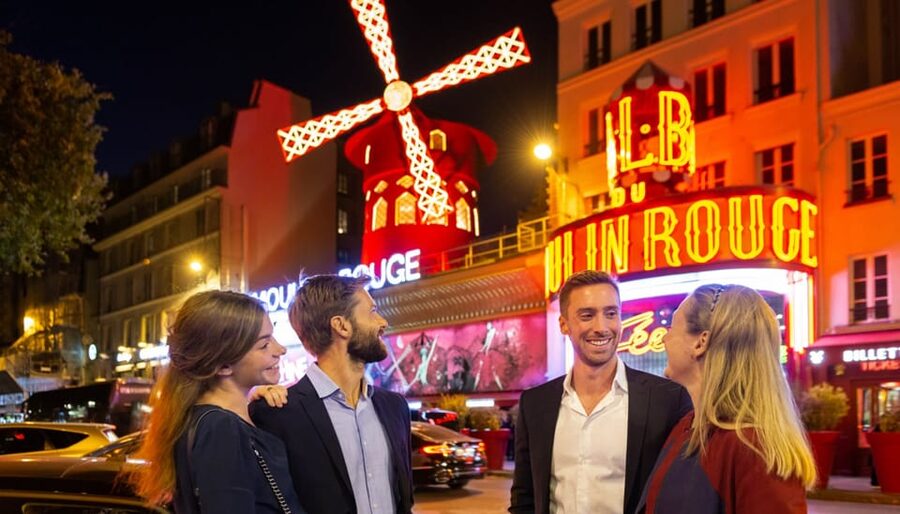 Paris: Eiffel Tower Dinner Cruise with a Moulin Rouge Show - Start with the Eiffel Tower after dark