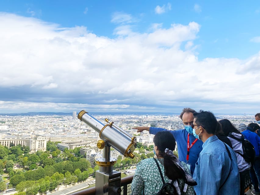 Paris: Eiffel Tower Elevator 2nd Level and Summit Access - The First and Second Floors With a Guide